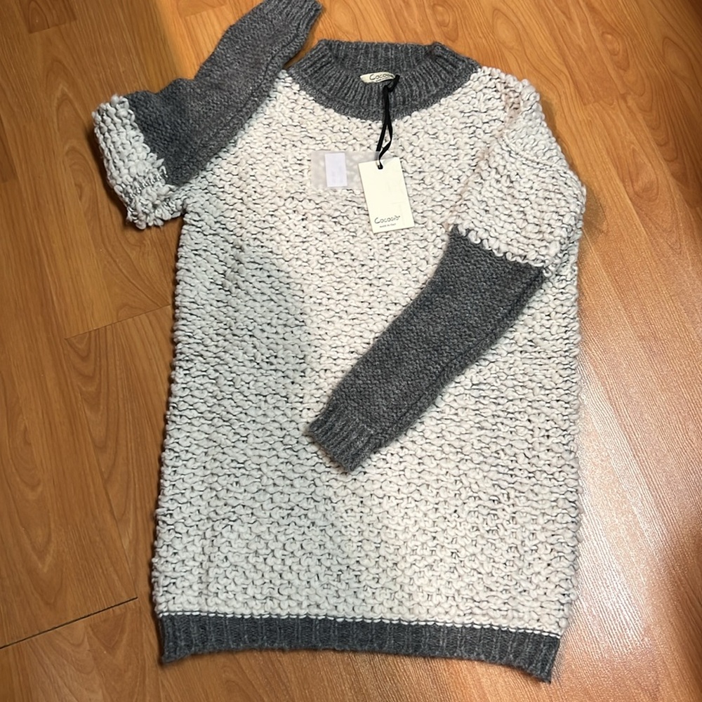 Made in Italy - Cocogio 3/4 Sleeve Sweater (US M)